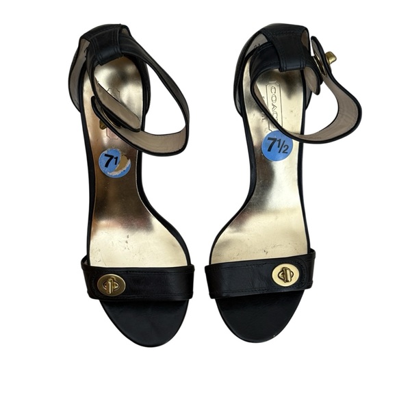 WOMEN'S COACH HARLEIGH SANDALS, EUC, SZ 7.5 - Picture 1 of 12